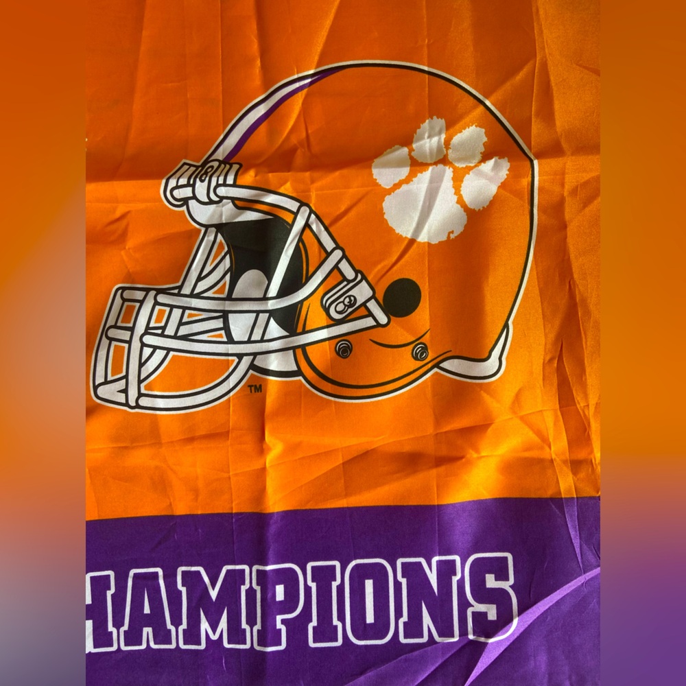 Clemson 2018 Football National Champions Banner - Picture 3 of 4